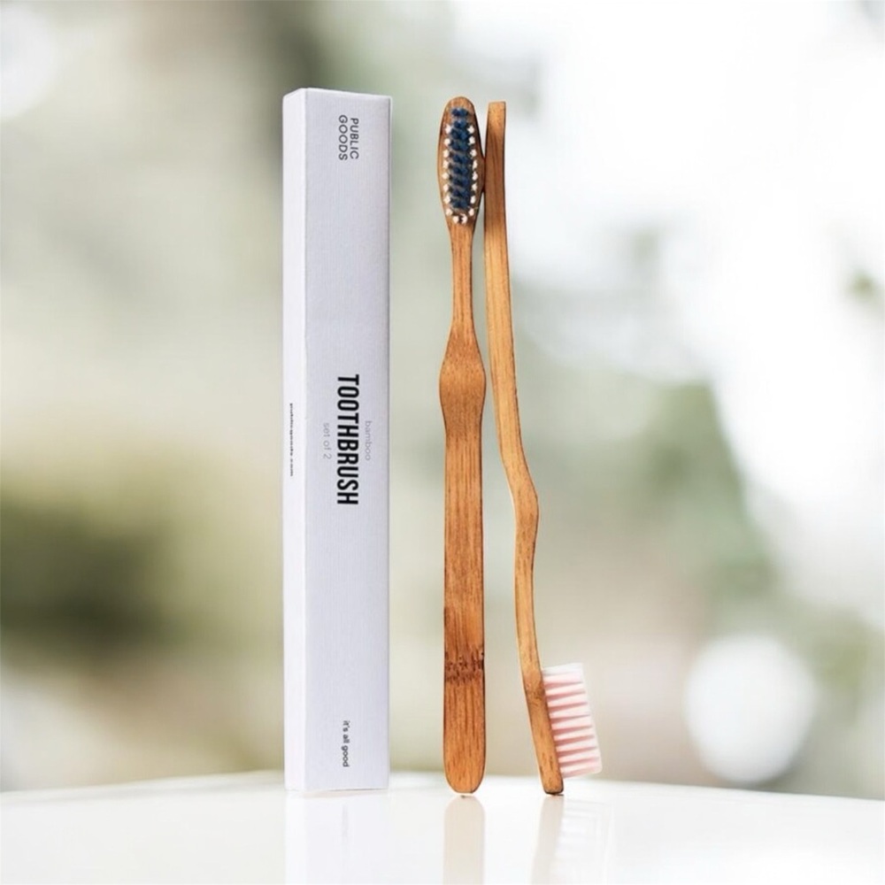 PUBLIC GOOD  Toothbrush Set of 2